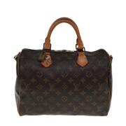 Pre-owned Canvas louis-vuitton-bags Louis Vuitton Vintage , Black , Da...