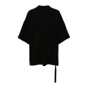 Zwarte Casual T-shirt Rick Owens , Black , Heren