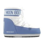 Sneeuwlaarzen icoon laag nylon Moon Boot , White , Heren