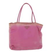 Pre-owned Nylon handbags Prada Vintage , Pink , Dames