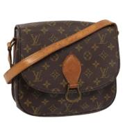 Pre-owned Canvas louis-vuitton-bags Louis Vuitton Vintage , Brown , Da...