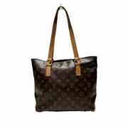 Pre-owned Canvas louis-vuitton-bags Louis Vuitton Vintage , Brown , Da...