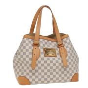 Pre-owned Canvas louis-vuitton-bags Louis Vuitton Vintage , White , Da...