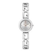 Arc Chain Zilveren Dameshorloge Furla , Gray , Dames