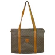 Pre-owned Canvas celine-bags Celine Vintage , Brown , Dames