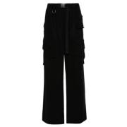 Zwarte Cargo Broek Y-3 , Black , Heren