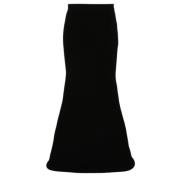 Zwarte lange rok met schuimdetail Jean Paul Gaultier , Black , Dames