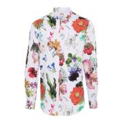 Bloemen knoopshirt Vivienne Westwood , Multicolor , Heren