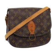 Pre-owned Canvas louis-vuitton-bags Louis Vuitton Vintage , Brown , Da...