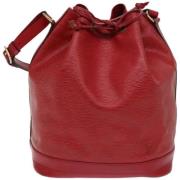 Pre-owned Leather louis-vuitton-bags Louis Vuitton Vintage , Red , Dam...