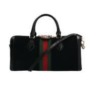 Pre-owned Suede gucci-bags Gucci Vintage , Black , Dames