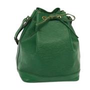 Pre-owned Leather louis-vuitton-bags Louis Vuitton Vintage , Green , D...