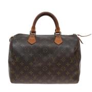 Pre-owned Canvas louis-vuitton-bags Louis Vuitton Vintage , Brown , Da...