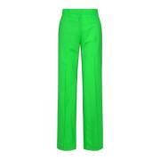 Trousers Msgm , Green , Dames