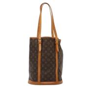 Pre-owned Canvas louis-vuitton-bags Louis Vuitton Vintage , Brown , Da...