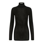 Meteoriet Turtleneck Top & T-Shirt Karen by Simonsen , Black , Dames