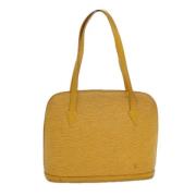 Pre-owned Leather louis-vuitton-bags Louis Vuitton Vintage , Yellow , ...