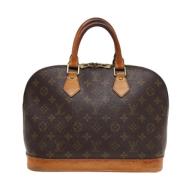 Pre-owned Canvas louis-vuitton-bags Louis Vuitton Vintage , Brown , Da...