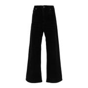 Zwarte Denim Jeans Rick Owens , Black , Heren