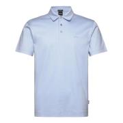 Organische Katoen Polo Shirt Boss , Blue , Heren