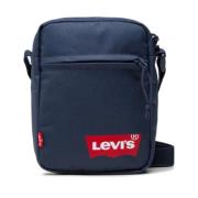 Heren Schoudertas met Micro Logo Levi's , Blue , Heren