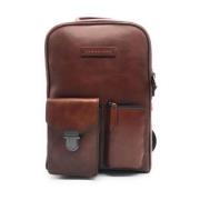 Stijlvolle Rugzak Filippo The Bridge , Brown , Unisex