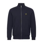 Donkerblauwe Track Top Sweater Lyle & Scott , Blue , Heren