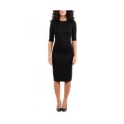 Damesjurk in Trendy Stijl Pinko , Black , Dames