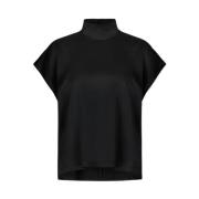 Zwart Alaria_1 Tops Drykorn , Black , Dames