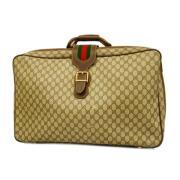 Pre-owned Plastic gucci-bags Gucci Vintage , Brown , Dames