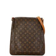 Pre-owned Canvas louis-vuitton-bags Louis Vuitton Vintage , Brown , Da...