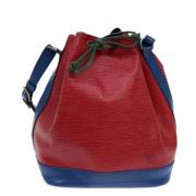 Pre-owned Leather louis-vuitton-bags Louis Vuitton Vintage , Red , Dam...