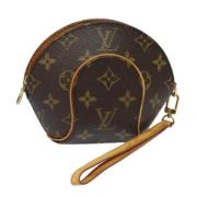 Pre-owned Canvas clutches Louis Vuitton Vintage , Brown , Dames