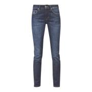 Stijlvolle Denim Jeans voor Vrouwen Dondup , Blue , Dames