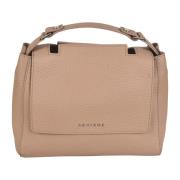 Stijlvolle Tassen Collectie Orciani , Beige , Dames