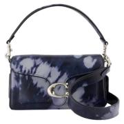 Leather handbags Coach , Blue , Dames