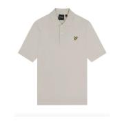 Klassieke Beige Piquet Polo Shirt Lyle & Scott , Beige , Heren