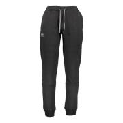 Heren Zwarte Sportieve Elastische Taillebroek La Martina , Black , Her...