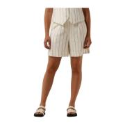 Witte Zomer Shorts Y.a.s , White , Dames