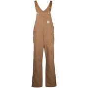 Bruine Jeans Jumpsuit voor Mannen Carhartt Wip , Brown , Heren