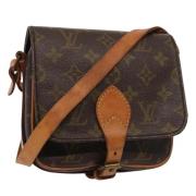 Pre-owned Canvas louis-vuitton-bags Louis Vuitton Vintage , Brown , Da...