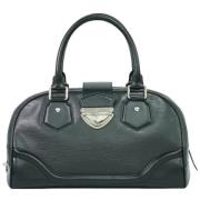 Pre-owned Leather louis-vuitton-bags Louis Vuitton Vintage , Black , D...