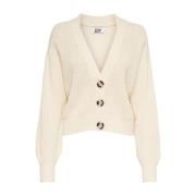 Stijlvolle Cardigan voor Vrouwen Jacqueline de Yong , White , Dames