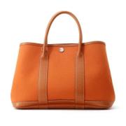 Pre-owned Leather shoulder-bags Hermès Vintage , Brown , Dames