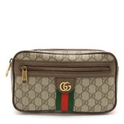 Pre-owned Plastic gucci-bags Gucci Vintage , Beige , Dames