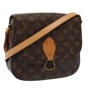 Pre-owned Canvas louis-vuitton-bags Louis Vuitton Vintage , Brown , Da...