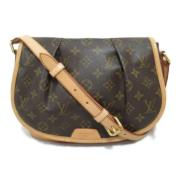 Pre-owned Fabric louis-vuitton-bags Louis Vuitton Vintage , Brown , Da...