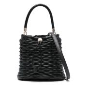 Mini Bucket Bag in Zwart Furla , Black , Dames