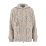 Paillet Hoodie Panicale , Beige , Heren