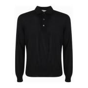 Polo Shirt Filippo De Laurentiis , Black , Heren